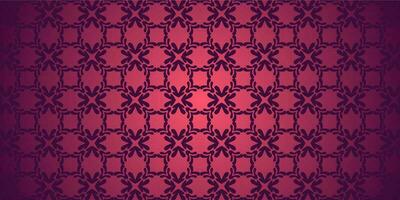 Arabic motif purple background vector