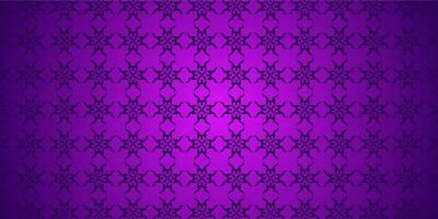 Arabic motif purple background vector