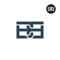 letra btb monograma logo diseño vector