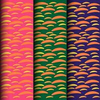 Seamless colorful pattern Design with abstract pattern background design template vector