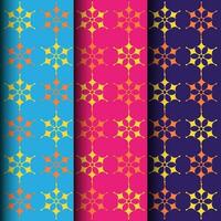 Seamless colorful pattern Design with abstract pattern background design template vector