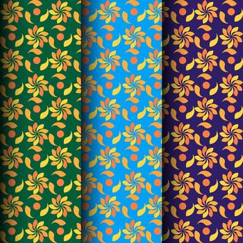 Seamless colorful pattern Design with abstract pattern background design template vector