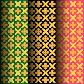 Seamless colorful and textile pattern Design with abstract pattern background design template vector