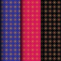 Seamless colorful pattern Design with abstract pattern background design template vector