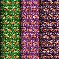 Seamless colorful and textile pattern Design with abstract pattern background design template vector