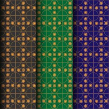 sin costura vistoso y textil modelo diseño con resumen modelo antecedentes diseño modelo vector