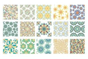 Whirling Delights, Colorful Pinwheel, Wind Spinner Seamless Pattern vector