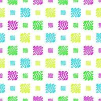 Bright neon. Hand drawn seamless pattern vector