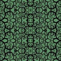 Digital textile seamless print vector
