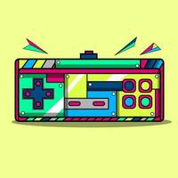 controller game t shirt design vector