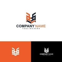 GG initials unique and simple logo design vector