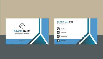 professional business card template vector