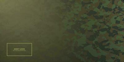 Army Looks Background Camouflage Abstract Vector