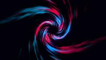 Red and Blue Twirl Background Animation. Abstract Art Background. Video animation Ultra HD 4K