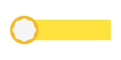 Label text box elements for infographic titles, and banners. Annotation ribbon. Advertising Design shape. Vector label tag.