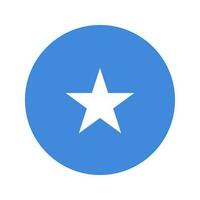 Somalia flag simple illustration for independence day or election vector