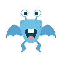Cute monsters character illustration. Funny monster cartoon design illustration design for logo and print product vector