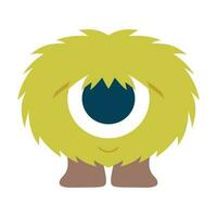 Cute monsters character illustration. Funny monster cartoon design illustration design for logo and print product vector