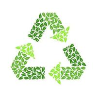 Earth Day Element Illustration, Green Energy For Sustainable Development Technology. Go Green And  Recyclable Symbol vector