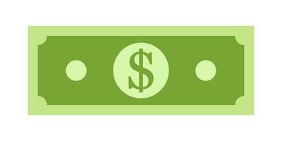 Vector illustration of US Dollar currency. Dollar money cash icon, cash register, money payment, dollar sign.