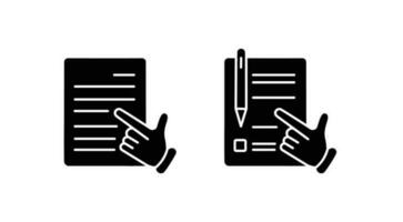 Checklist  Clipboard icon set.  Quality sign Check List flat line icon form vector