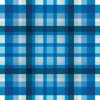 Tartan plaid pattern in  Blue- Print fabric texture seamless. Check vector background.