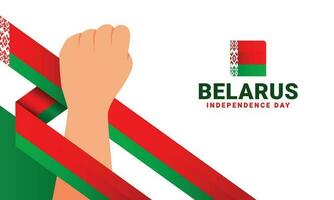 Belarus Independence day event celebrate vector