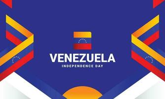 Venezuela Independence day event celebrate vector