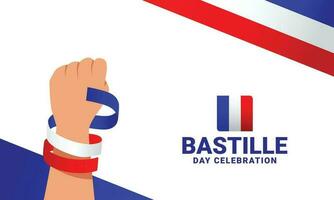 Bastille independencia día evento celebrar vector