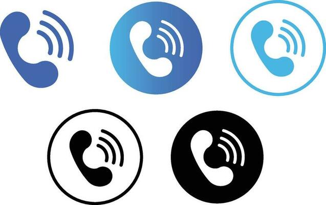 Contact Icon, Call Icon, Mobile Icon, Chat icon