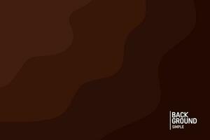 Abstract background in brown colors. Fluid banner template vector illustration.