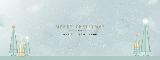 Merry Christmas,New Year 2024 Background with snowy and xmas decoration,Vector winter Scene,Backdrop Banner for Holiday Festive,Sale,Promotion,Greeting Card,Website Header,Poster,Template vector