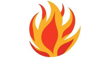 Blazing Elegance Captivating Fire Banner Image for Engaging Visual Experiences vector