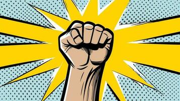 Electrifying Power Striking Image of Hand Holding Thunder Logo Sparks Energy and Excitement vector