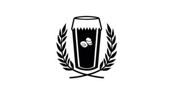 sorbo en estilo descubrir el tentador cerveza vaso icono para tu diseño inspiración vector