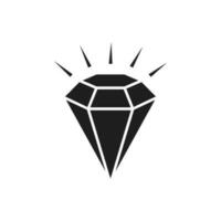 diamante icono para web y gráfico diseño vector