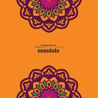Beautiful Mandala Art Vector Illustration