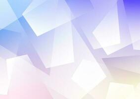 Geometric crystal gradient layer presentation cover background vector