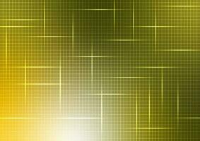 Yellow light square net pattern banner presentation background vector