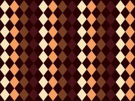 Brown Dimond pattern Backgroud vector