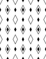 Seamless black and white pattern with rhombus. Abstract background for printing on wrapping paper for gifts. line vector