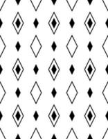 Seamless black and white pattern with rhombus. Abstract background for printing on wrapping paper for gifts. line vector