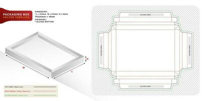 vector ilustración caja embalaje modelo diseño para tu producto en el formar de el cuadrado con un foto marco aplicable para panadería tiendas, productos compartimentos único diseños, minimalista conceptual