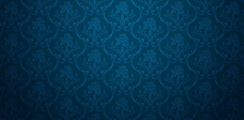 vector illustration flower Blue vintage background with damask ornamental Seamless patterned for Fashionable textiles, book covers, Digital interfaces, print designs templates material, wedding invite