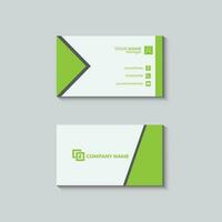 modern and clean simple business card design vector