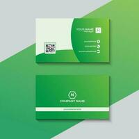 modern and clean simple business card design vector