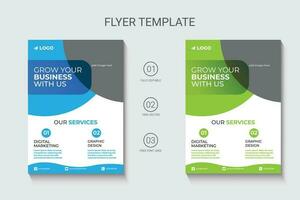 modern business flyer design,  creative flyer template vector