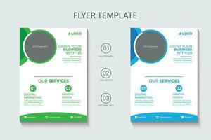 modern business flyer design,  creative flyer template vector