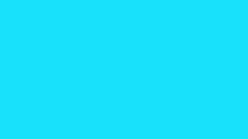 Ball bounce transition animation light blue color video