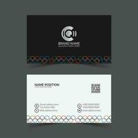 Minimal Business Card Layout vector